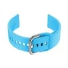 Pacific Dirželis gumowy do smartwatch U01 - mėlyna/sidabrinė - 20mm