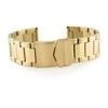 Inny Bransoleta 676G - plieninė HQ - auksinė - 22mm