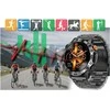 GRAVITY GT20-1 MEN'S Išmanusis laikrodis - AMOLED, ADDITIONAL BELT (sg024a)