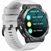 Išmanusis laikrodis Gravity GT7-6 Pro, Juodos spalvos korpusas su baltos spalvos dirželiu