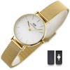 Laikrodis DANIEL WELLINGTON WOMEN'S WATCH DW00100346 - Petite Evergold 36mm
