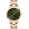 DANIEL WELLINGTON MOTERIS LAIKRODIS DW00100421 Ikoninis smaragdas 28mm + DĖŽĖ