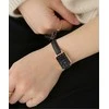 DANIEL WELLINGTON MOTERIS LAIKRODIS DW00100435 – Quadro presuotas Sheffield Rose Gold 20mm + DĖŽĖ