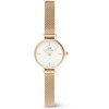 Moteriškas laikrodis DANIEL WELLINGTON Petite Mini Gold Stainless Steel 19mm DW00100745 + BOX (zw523b)