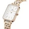 Moteriškas laikrodis DANIEL WELLINGTON Quadro Rose Gold DW00100672 + BOX (zw519h)
