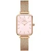 Moteriškas laikrodis DANIEL WELLINGTON Quadro Pressed Melrose Pearl 20mm DW00100510 + BOX (zw505o)