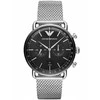 Vyriškas laikrodis EMPORIO ARMANI AR11104 - AVIATOR (zi020b) + BOX