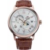 Orient Classic Sun &amp; Moon vyriškas laikrodis RA-AK0801S30B + BOX