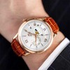 Orient Classic Sun &amp; Moon vyriškas laikrodis RA-AK0801S30B + BOX