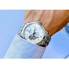 Vyriškas Orient Star Skeleton automatinis laikrodis sidabrinės spalvos RE-AV0B01S00B