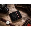 Leather wallet &amp; belt set PETERSON PTN ZM41