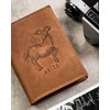 Męski portfel ze wzorem znaków zodiaku Always Wild