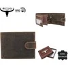 Odinė piniginė RFID BUFFALO WILD RM-02L-BAW