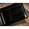 Vyriška odinė piniginė horizontaliai su RFID sistema Petersonas