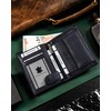 Skórzany składany męski portfel od Rovicky su RFID