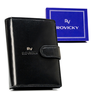 Odinė piniginė RFID ROVICKY RV-7680278-9-BCA Juodas