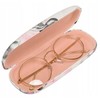 Eleganckie etui na okulary w kwiatowy wzór - 4U Cavaldi