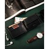 Peterson Portfel skórzany PTN WL-1012-COM Juodas
