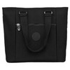 Nylonowy, pojemny shopper damski - Peterson