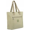Nylonowy, pojemny shopper damski - Peterson