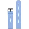 Pacific U27 rubber watch strap - light violetinė/juodas - 18mm