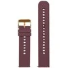 Pacific U27 rubber watch strap - violetinė/rosegold - 18mm