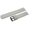 Pacific U27 rubber watch strap - light pilka/juodas - 18mm