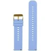Pacific U27 rubber watch strap - light violetinė/auksinis - 20mm