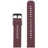 Pacific U27 rubber watch strap - violetinė/juodas - 20mm