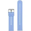 Pacific U27 rubber watch strap - light violetinė/sidabrinis - 22mm