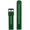 Pacific U27 rubber watch strap - dark žalias/juodas - 22mm
