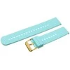 Pacific U27 rubber watch strap - mėlynas/auksinis - 20mm