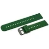 Pacific U27 rubber watch strap - dark žalias/juodas - 22mm