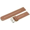 Pacific U27 rubber watch strap - ruda/sidabrinis - 18mm
