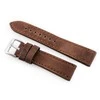 „Pacific Watch“ odinis dirželis W48 – PREMIUM – tamsiai ruda II – 24 mm