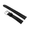 Odinis laikrodžio dirželis „Pacific W57“ – juodas – 12 mm