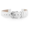 Odinis laikrodžio dirželis „Pacific W71“ – baltas – 12 mm