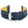 Pacific W83L leather watch strap - navy mėlynas - 16mm