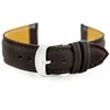 Pacific W83L leather watch strap - dark ruda - 12mm