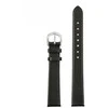 Pacific W36L leather watch strap - juodas - 18mm