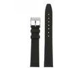 Pacific W104 leather watch strap - juodas - 18mm