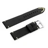 Odinis laikrodžio dirželis „Pacific W93“ – juodas/smėlinis 20 mm