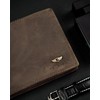 Peterson portfelis PTN N992-CHM-M Brown