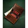 Peterson portfelis PTN WL-0904-COM konjakas