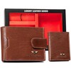 Peterson Rinkinys skórzany PTN SET3-N79L-VT Brown