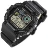 CASIO skaitmeninis Moonphase vyriškas laikrodis WS-1700H-1AV + BOX