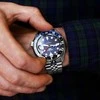 Vyriškas laikrodis SEIKO SSK003K1 GMT AUTOMAT WR100 + BOX