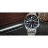 Vyriškas laikrodis SEIKO SSK003K1 GMT AUTOMAT WR100 + BOX