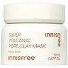 Innisfree Super Volcanic Pore Clay Mask poras valanti molio kaukė, mini 20 ml