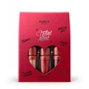 Kiko Milano "Flirt Alert" lūpų blizgių rinkinys: 3 lūpų blizgesiai gražioje dovanų dėžutėje